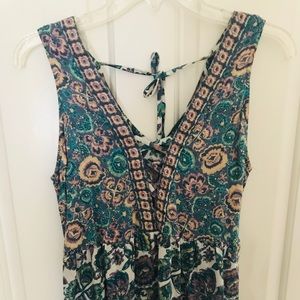 Angie floral blouse